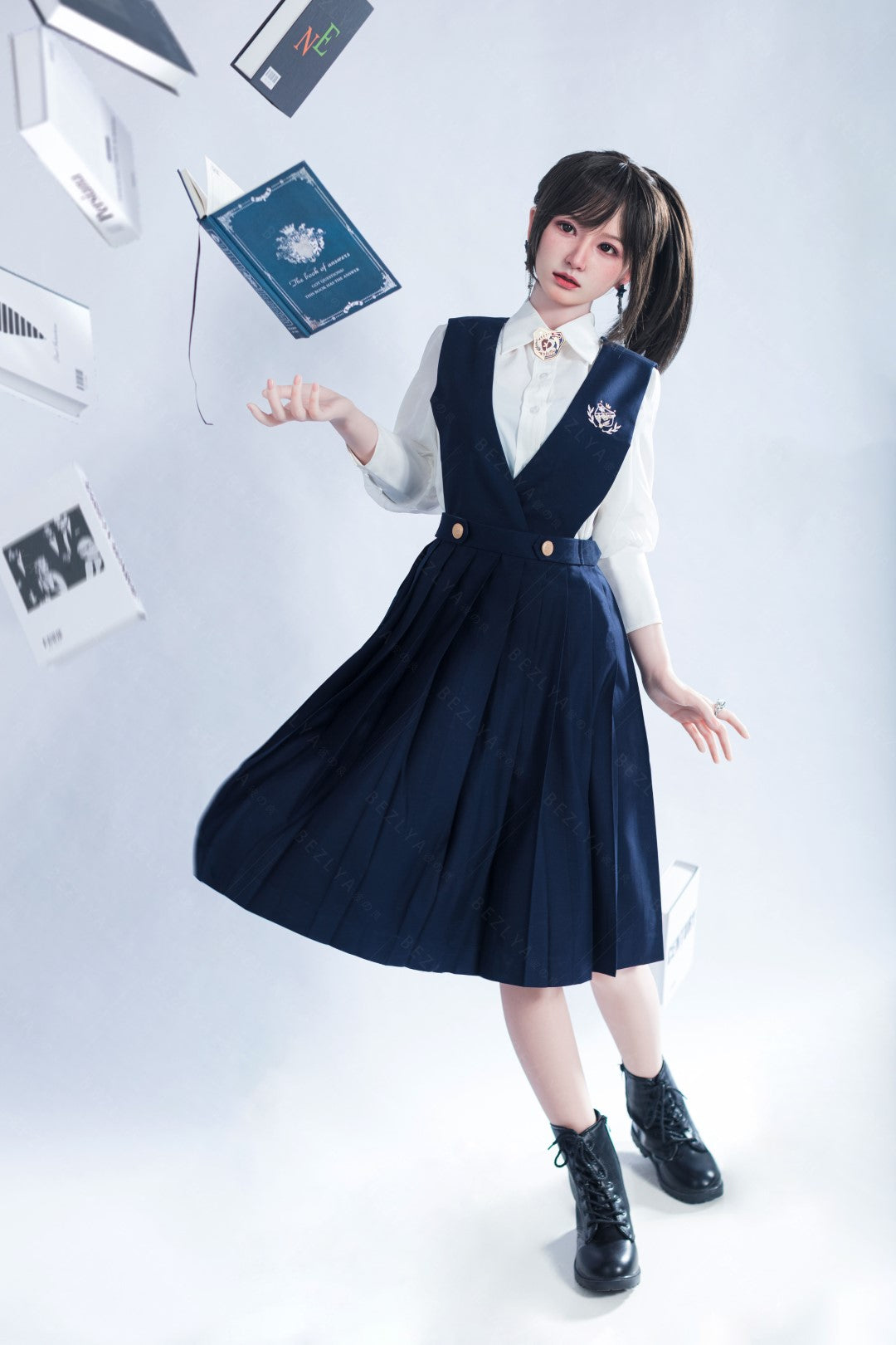 Platycodon-sekspop (Bezlya Doll 162 cm C-cup 2,2U siliconen)