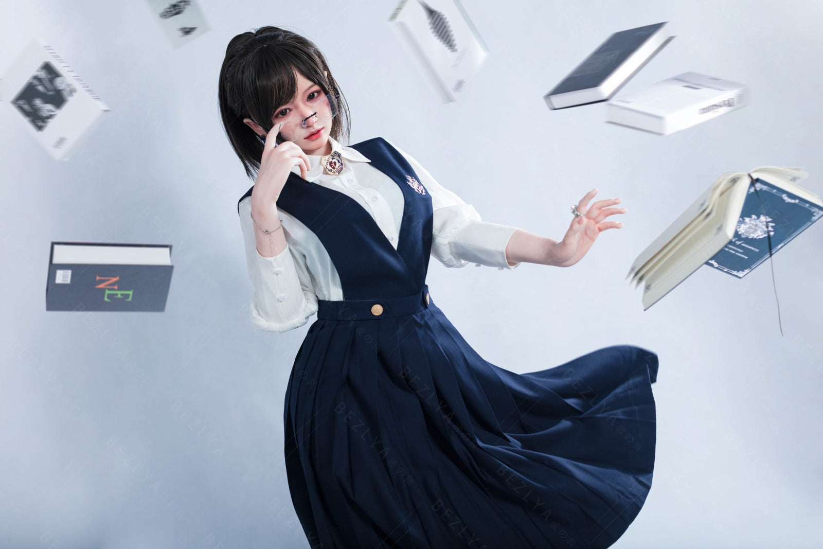 Platycodon-sekspop (Bezlya Doll 162 cm C-cup 2,2U siliconen)