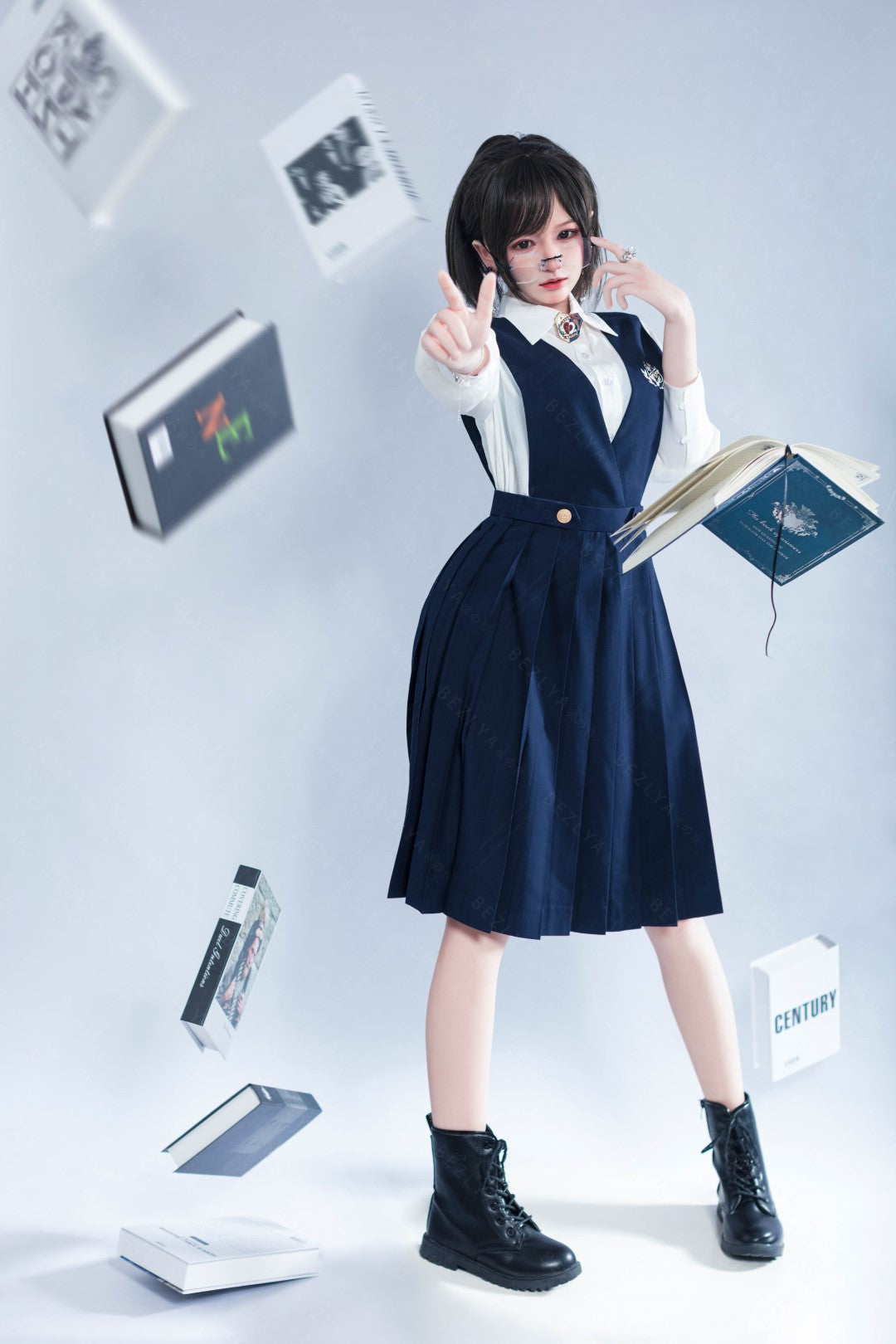 Platycodon-sekspop (Bezlya Doll 162 cm C-cup 2,2U siliconen)