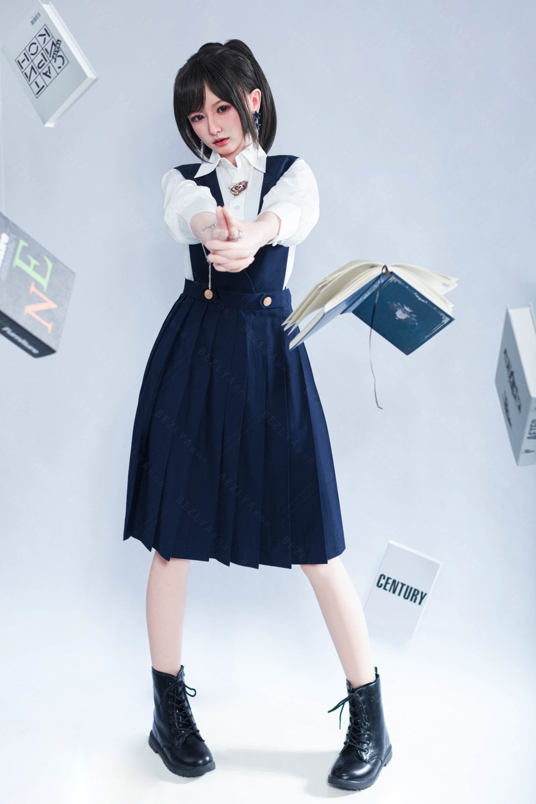 Platycodon-sekspop (Bezlya Doll 162 cm C-cup 2,2U siliconen)