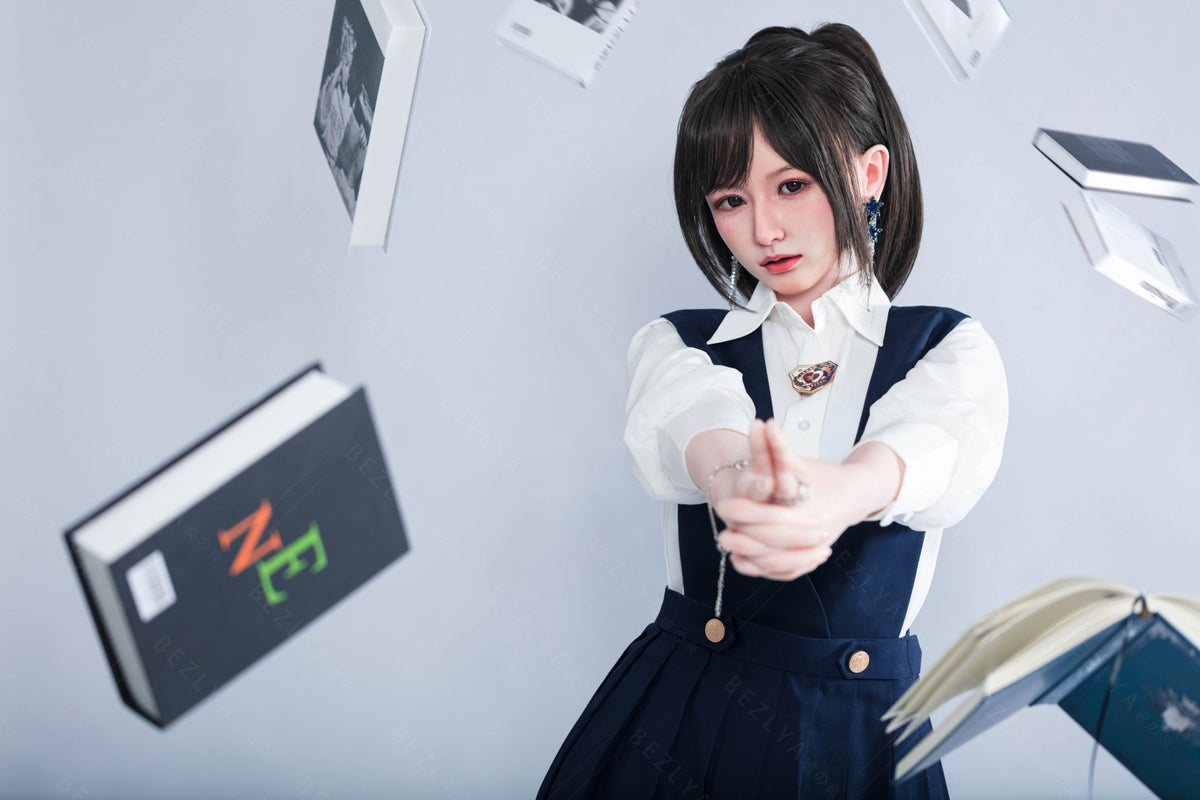 Platycodon-sekspop (Bezlya Doll 162 cm C-cup 2,2U siliconen)