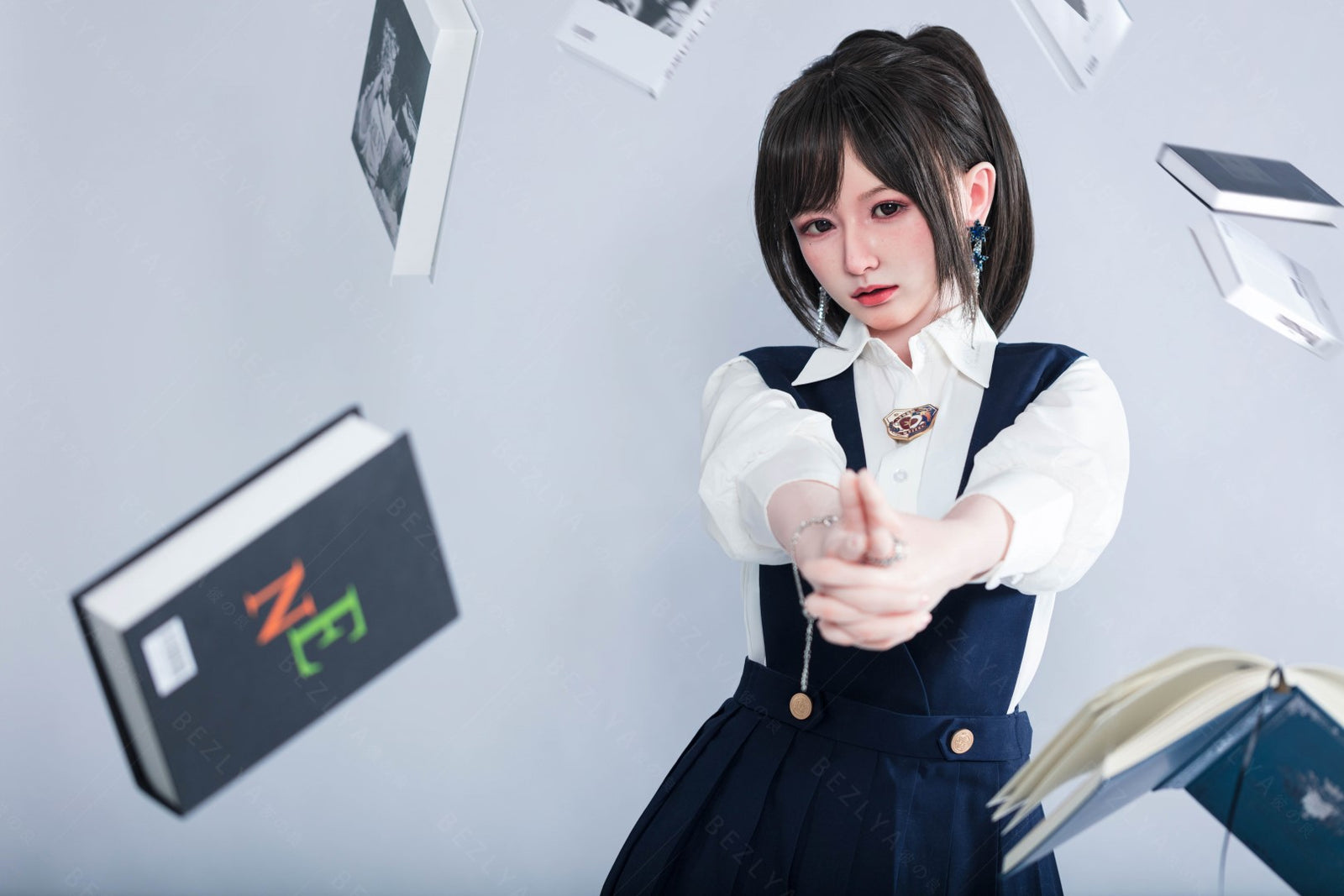 Platycodon-sekspop (Bezlya Doll 162 cm C-cup 2,2U siliconen)