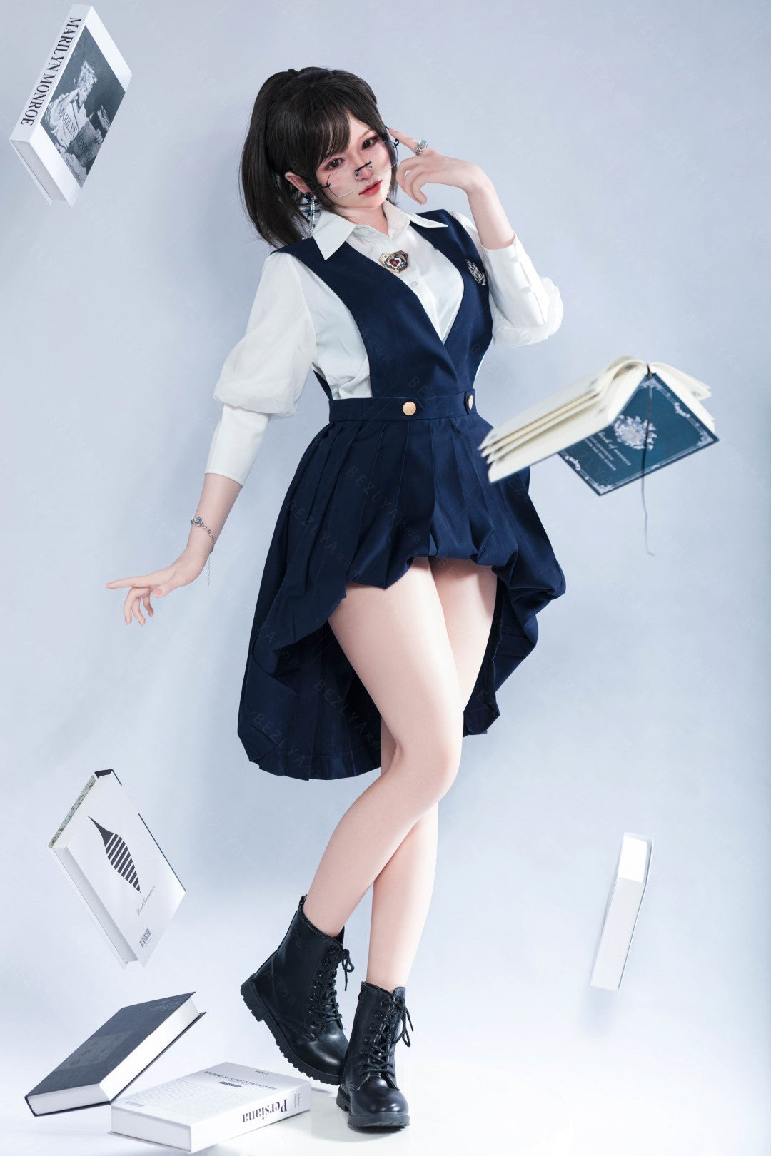 Platycodon-sekspop (Bezlya Doll 162 cm C-cup 2,2U siliconen)