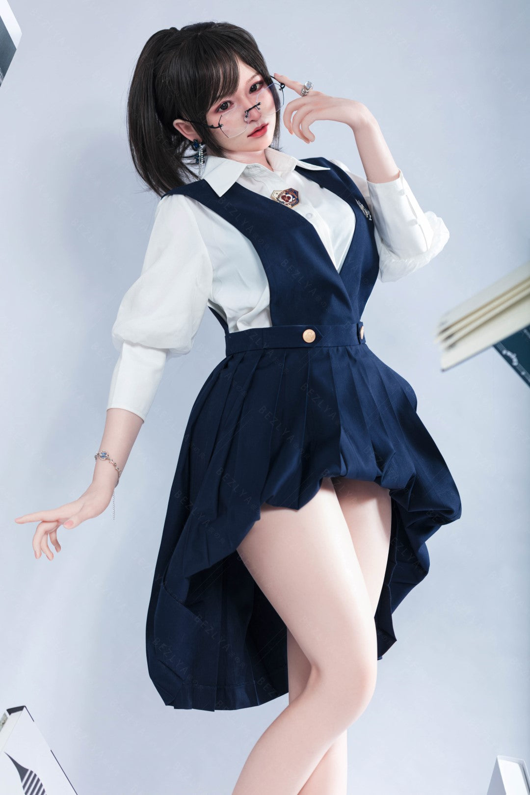 Platycodon-sekspop (Bezlya Doll 162 cm C-cup 2,2U siliconen)