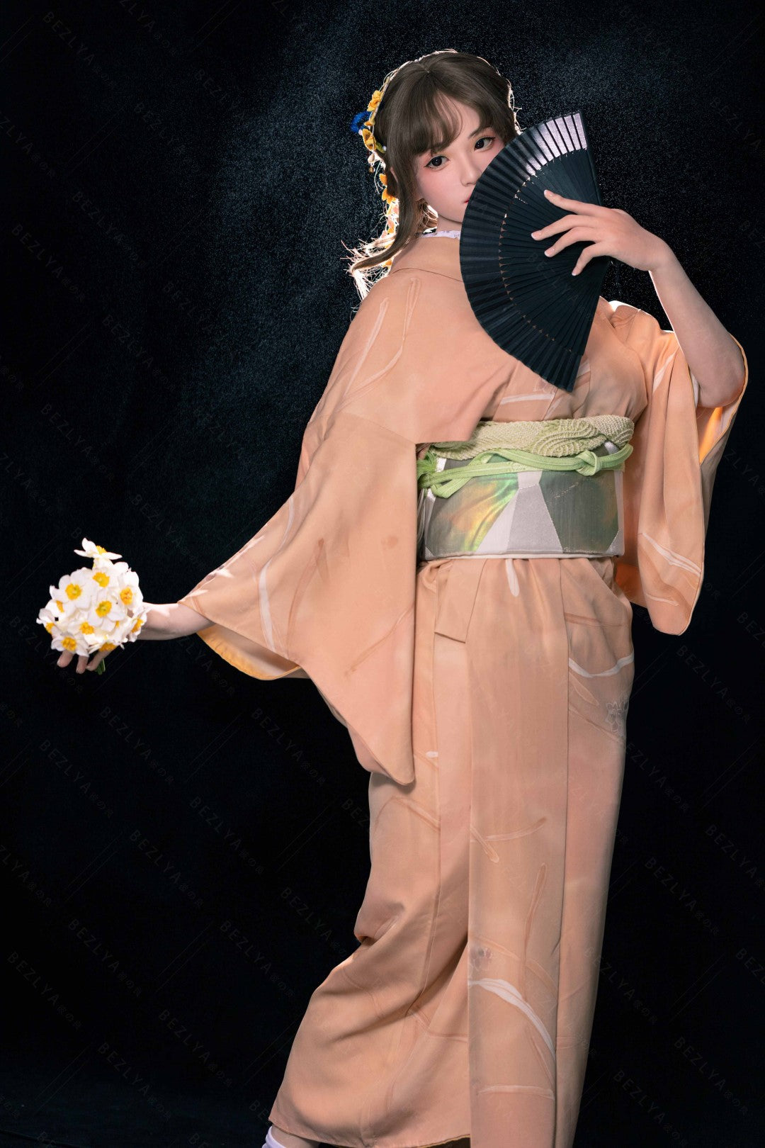 Helianthus-sekspop (Bezlya Doll 162 cm C-cup 2,2U siliconen)