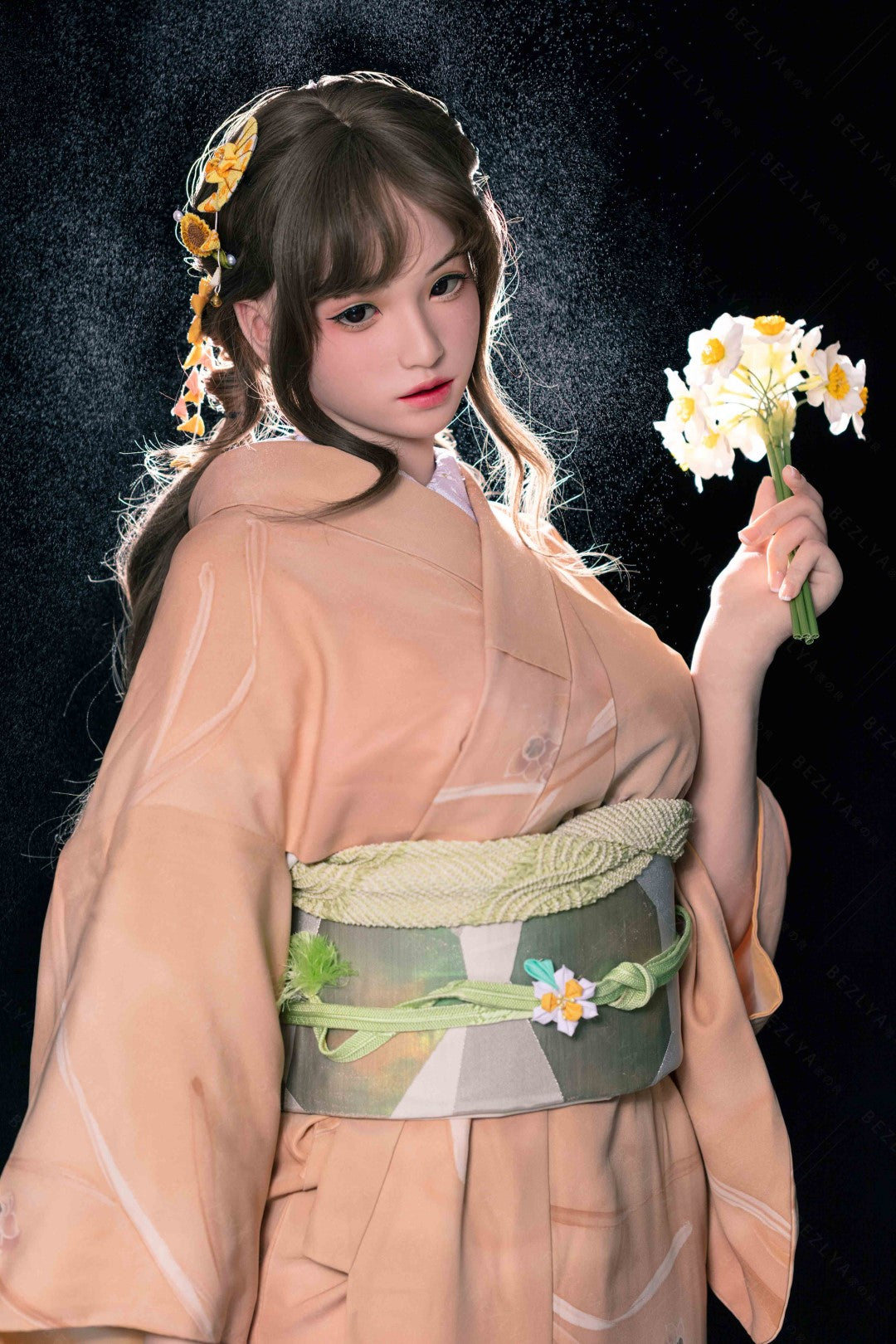 Helianthus-sekspop (Bezlya Doll 162 cm C-cup 2,2U siliconen)