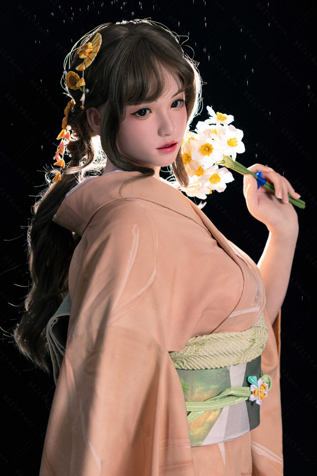 Helianthus-sekspop (Bezlya Doll 162 cm C-cup 2,2U siliconen)