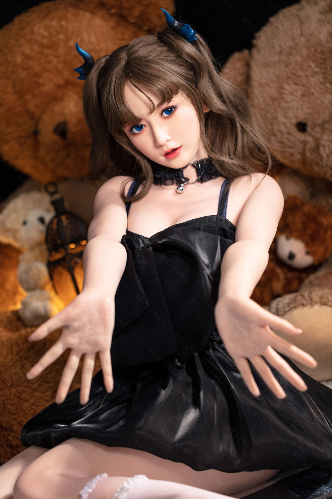Platycodon-sekspop (Bezlya Doll 155 cm E-cup 2.2CF siliconen)
