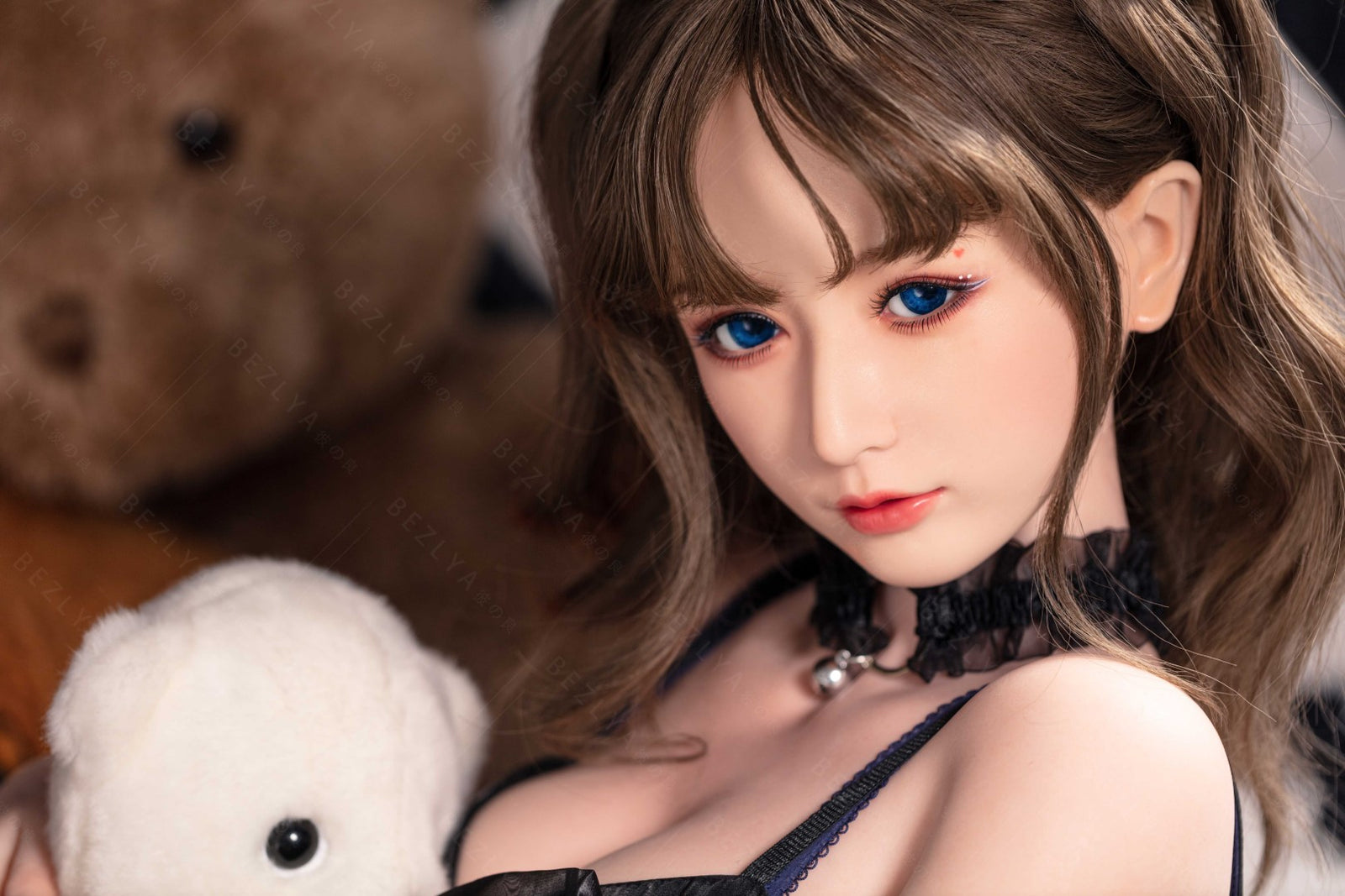 Platycodon-sekspop (Bezlya Doll 155 cm E-cup 2.2CF siliconen)
