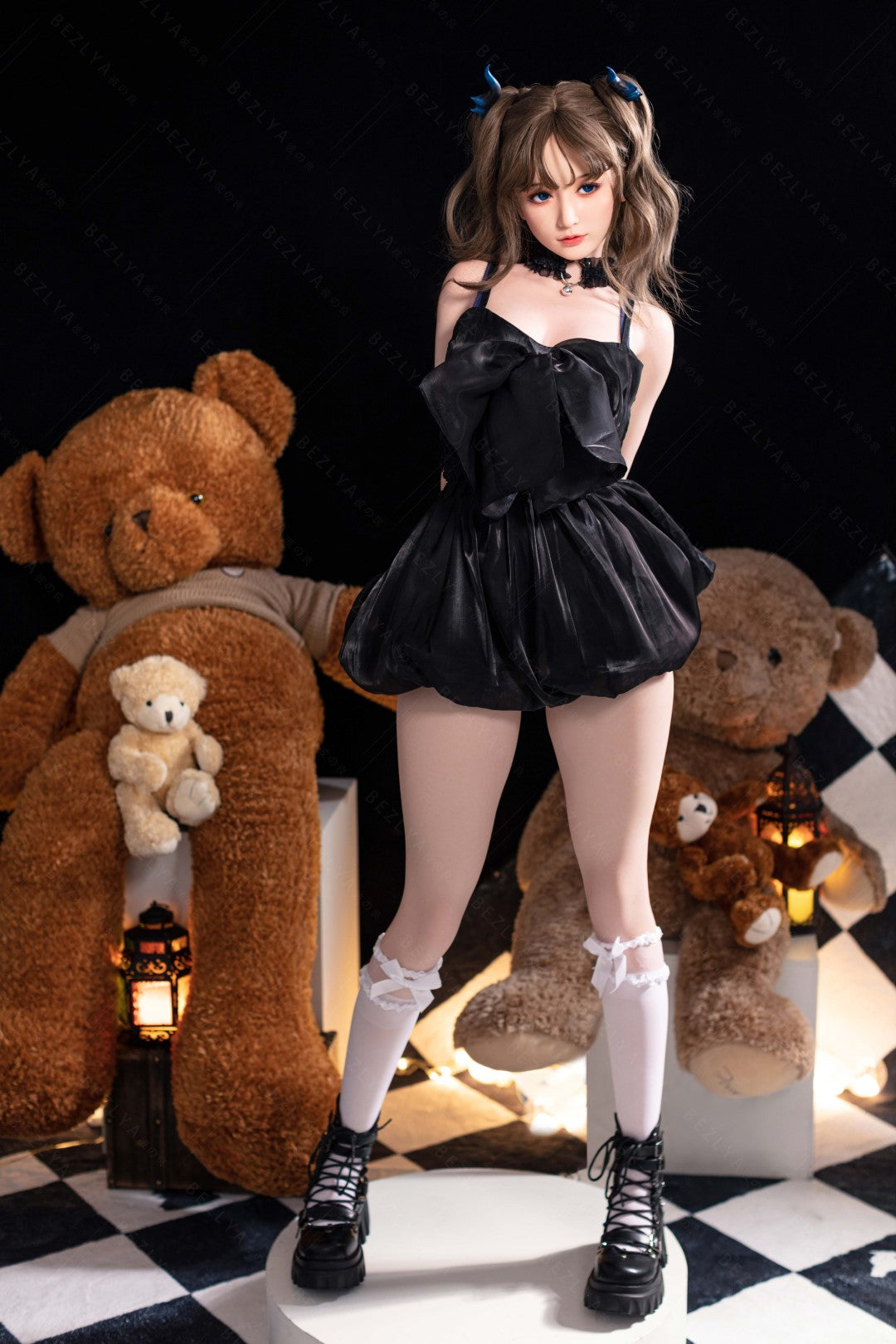 Platycodon-sekspop (Bezlya Doll 155 cm E-cup 2.2CF siliconen)