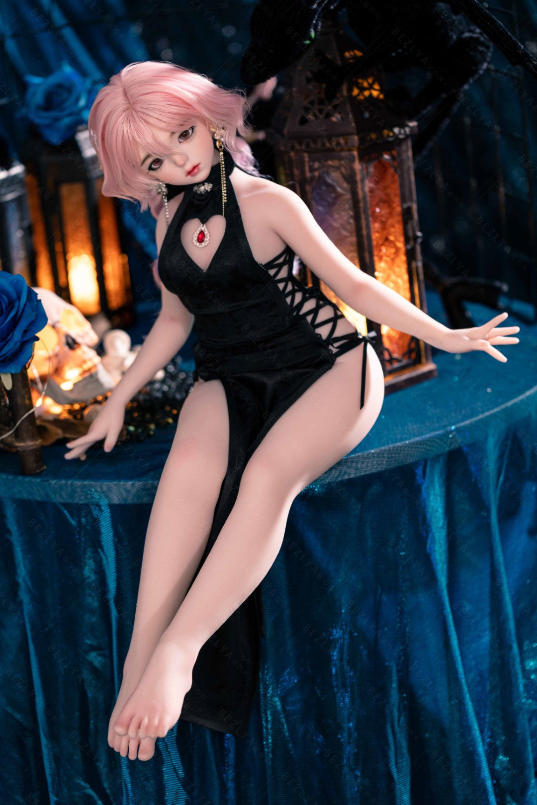 Berry-sekspop (Bezlya Doll 65cm A cup 2.2 Siliconen)