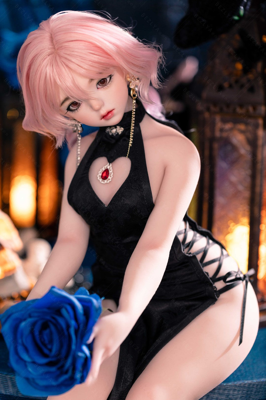 Berry-sekspop (Bezlya Doll 65cm A cup 2.2 Siliconen)