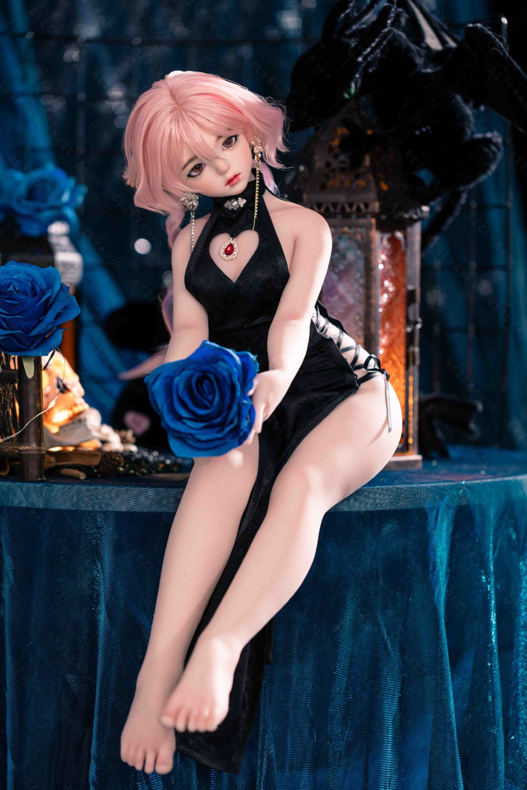 Berry-sekspop (Bezlya Doll 65cm A cup 2.2 Siliconen)