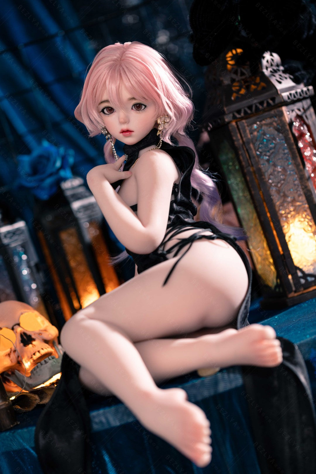 Berry-sekspop (Bezlya Doll 65cm A cup 2.2 Siliconen)