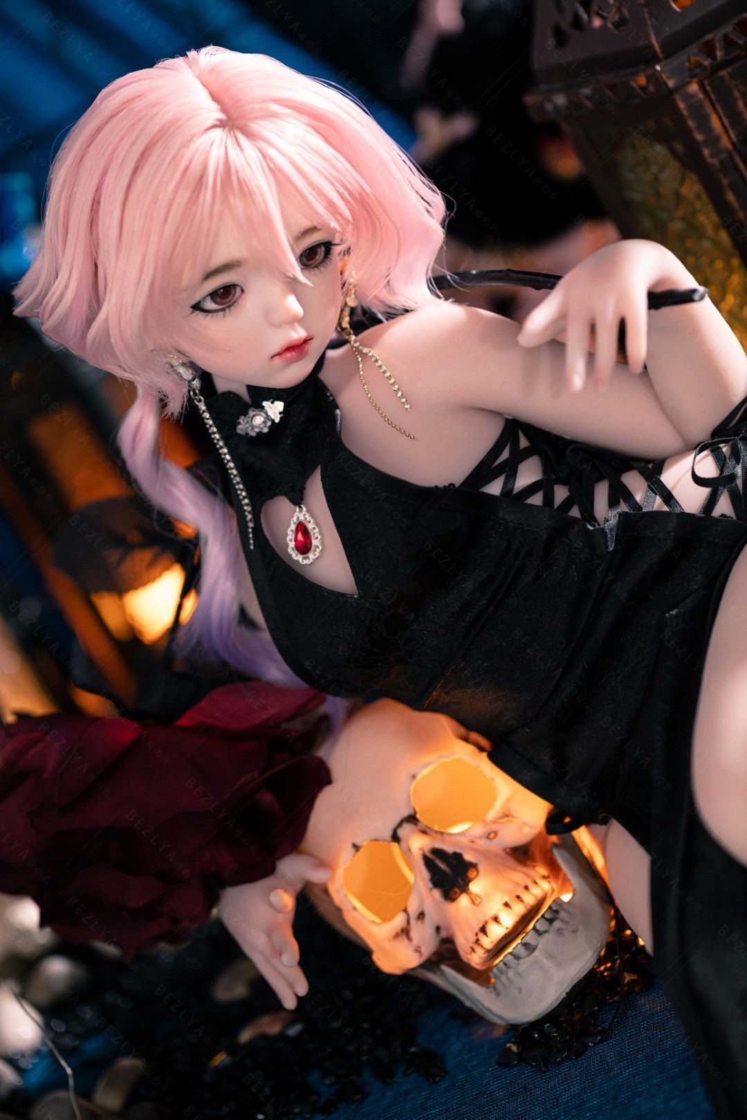 Berry-sekspop (Bezlya Doll 65cm A cup 2.2 Siliconen)