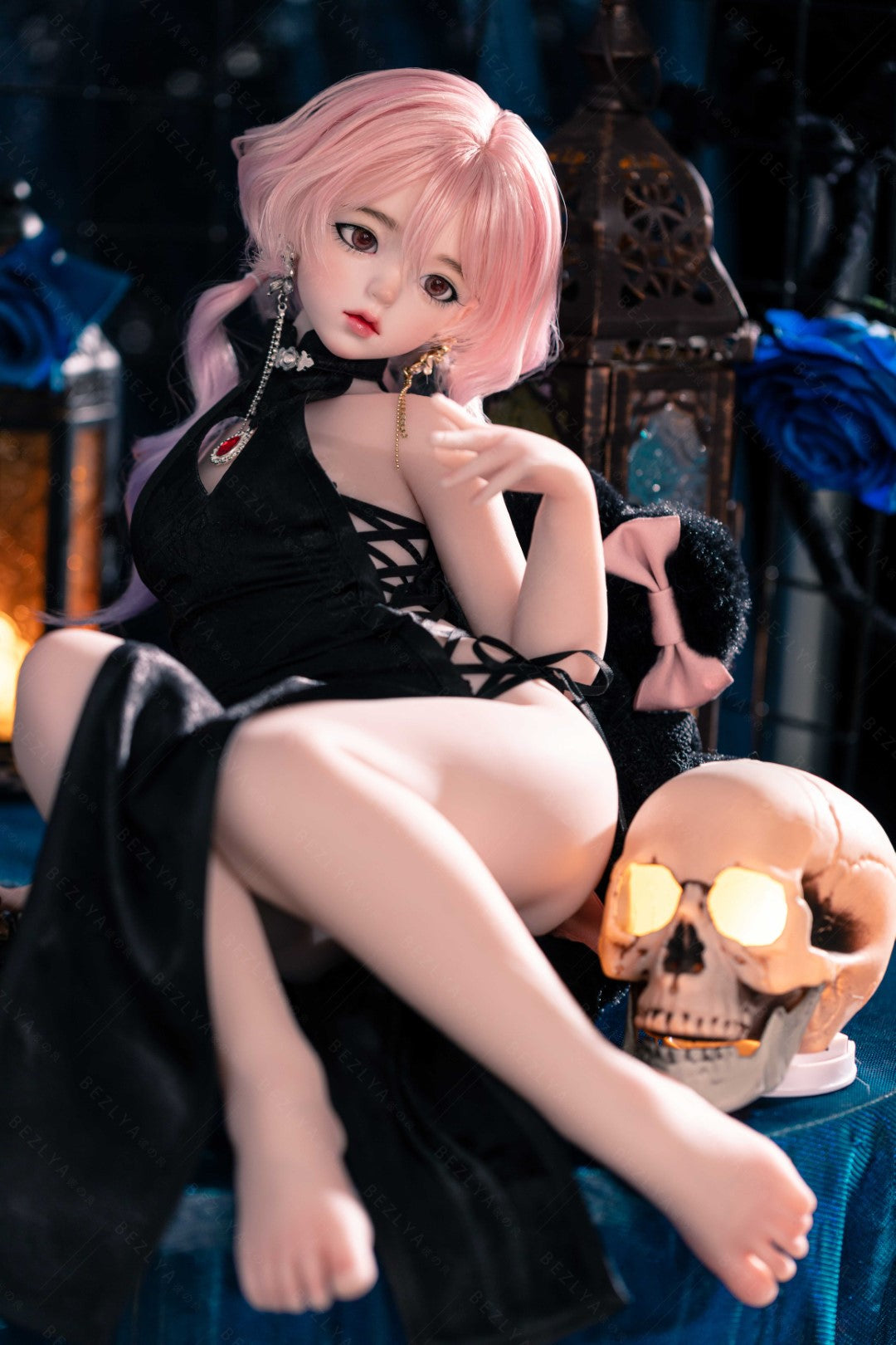 Berry-sekspop (Bezlya Doll 65cm A cup 2.2 Siliconen)