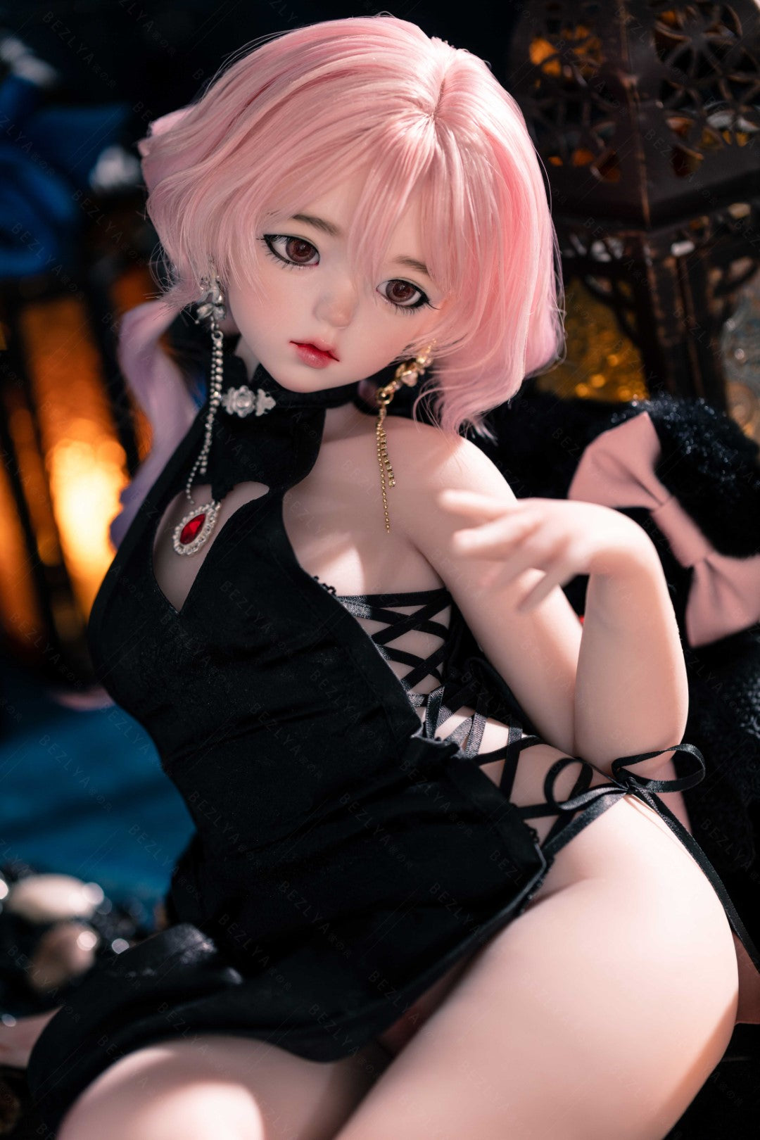 Berry-sekspop (Bezlya Doll 65cm A cup 2.2 Siliconen)