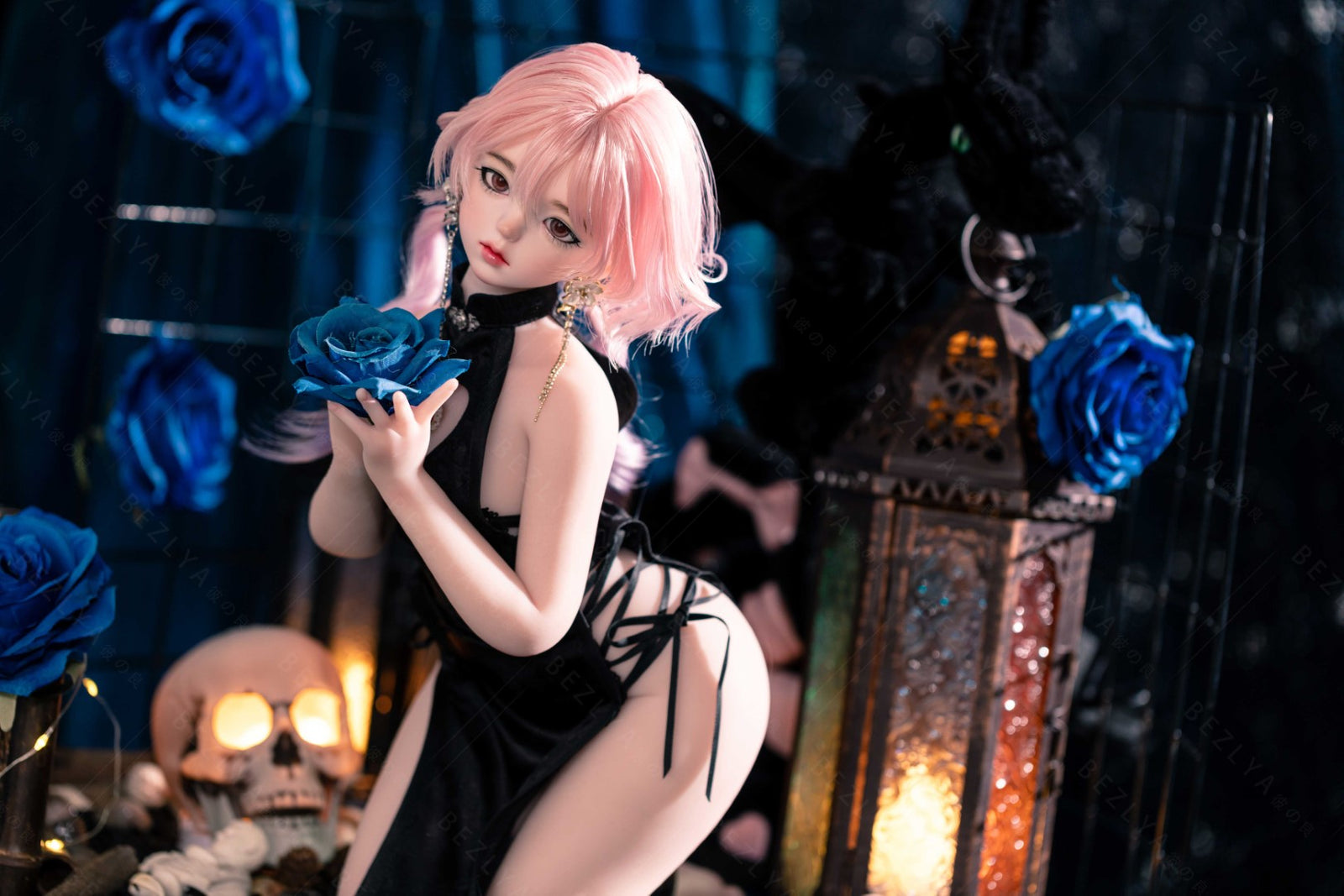 Berry-sekspop (Bezlya Doll 65cm A cup 2.2 Siliconen)