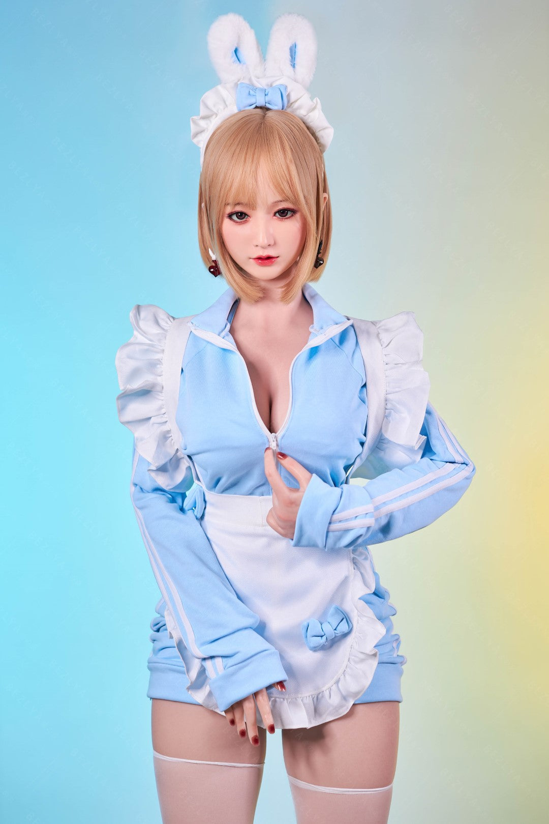 Platycodon-sekspop (Bezlya Doll 155 cm E-cup 2.2CF siliconen)