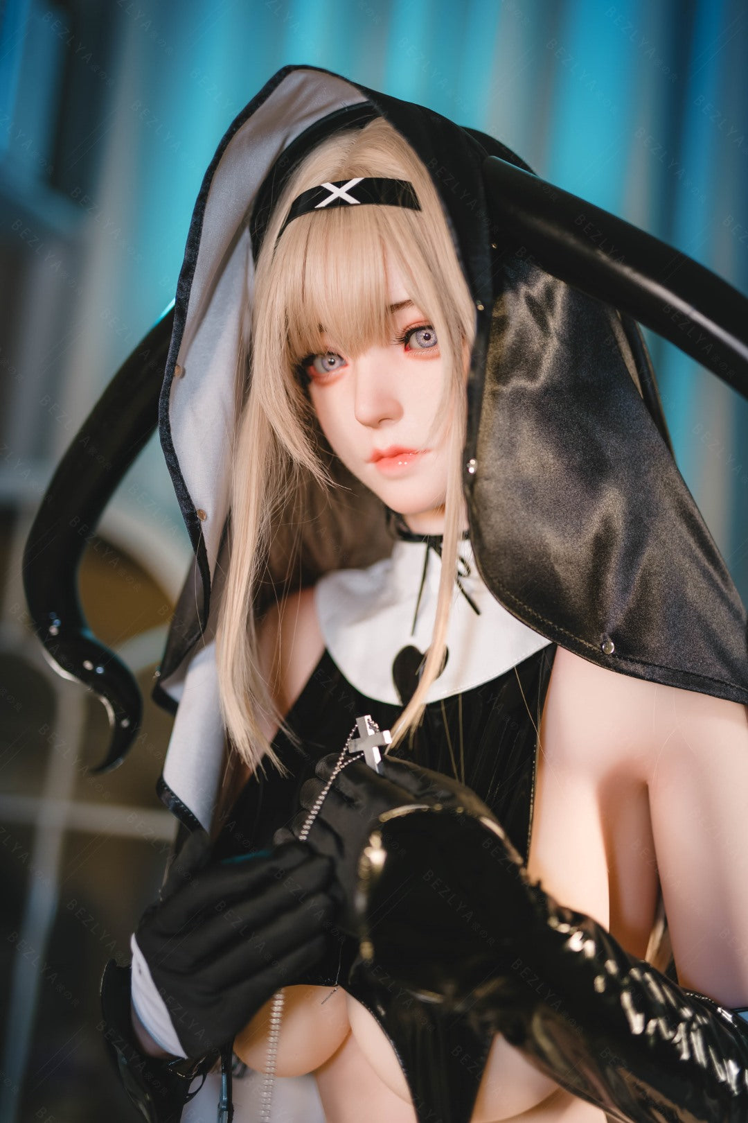 Campanula-sekspop (Bezlya Doll 155cm F cup 2.0 TPE+Siliconen)