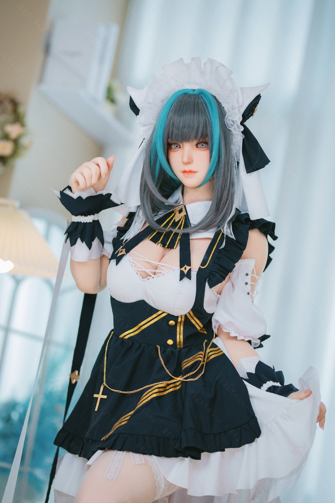 HMS Cheshire Sex Doll (Bezlya Doll 155 cm e-cup 2.2CF siliconen)