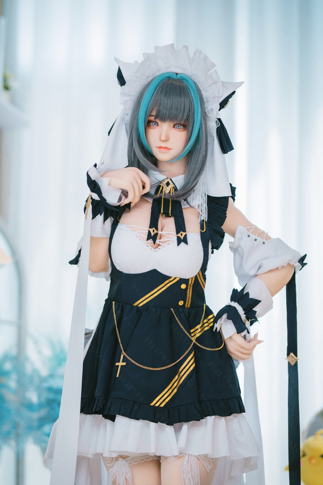 HMS Cheshire Sex Doll (Bezlya Doll 155 cm e-cup 2.2CF siliconen)
