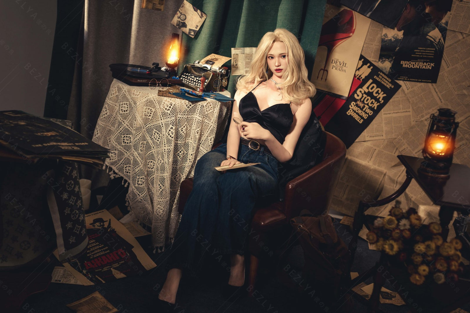 Helianthus-sekspop (Bezlya Doll 162 cm C-cup 2,2U siliconen)