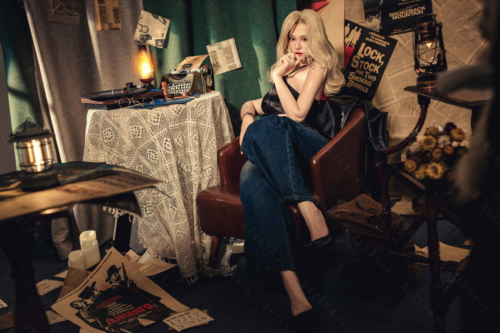 Helianthus-sekspop (Bezlya Doll 162 cm C-cup 2,2U siliconen)