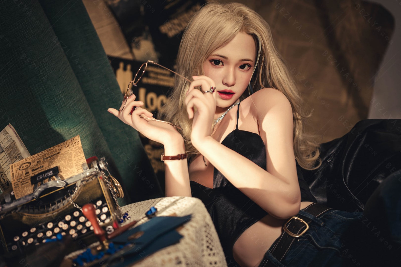 Helianthus-sekspop (Bezlya Doll 162 cm C-cup 2,2U siliconen)