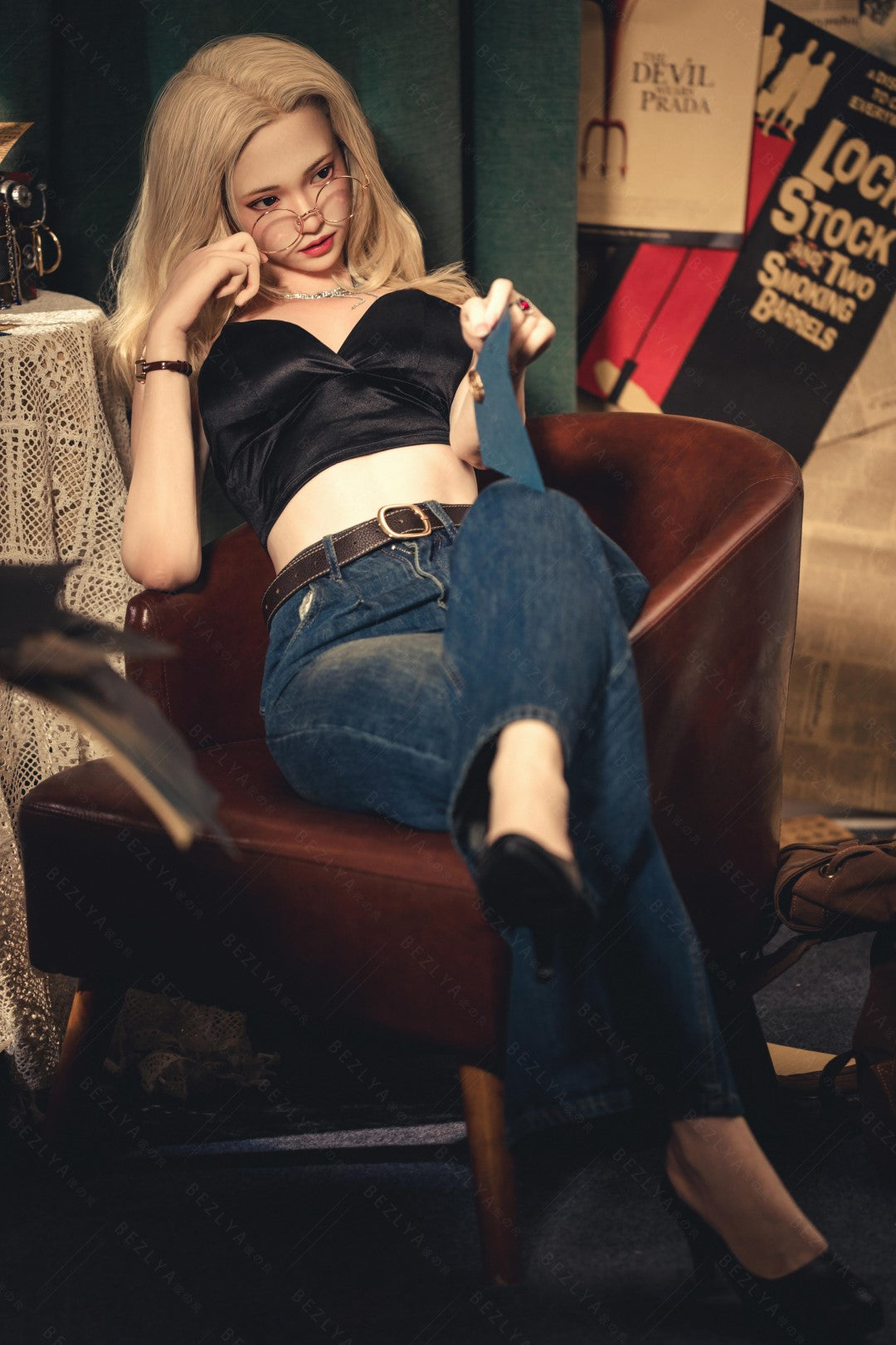 Helianthus-sekspop (Bezlya Doll 162 cm C-cup 2,2U siliconen)