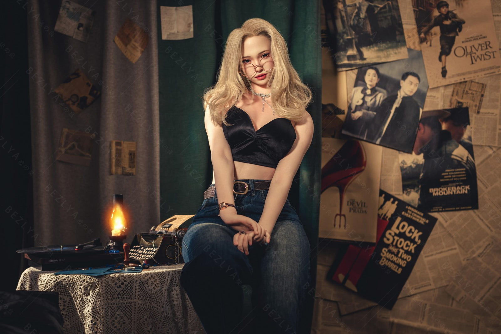 Helianthus-sekspop (Bezlya Doll 162 cm C-cup 2,2U siliconen)