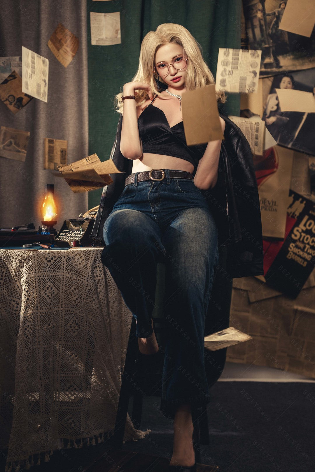 Helianthus-sekspop (Bezlya Doll 162 cm C-cup 2,2U siliconen)