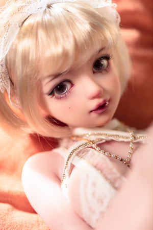 Abrikoos sekspop (Bezlya Doll 62 cm e-cup 2.2 siliconen)