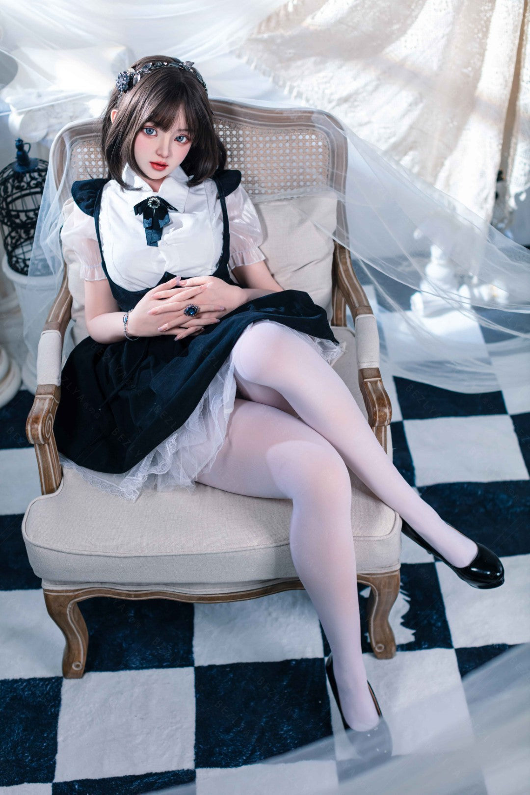 Convallaria-sekspop (Bezlya Doll 155 cm B-cup 2.1 siliconen)