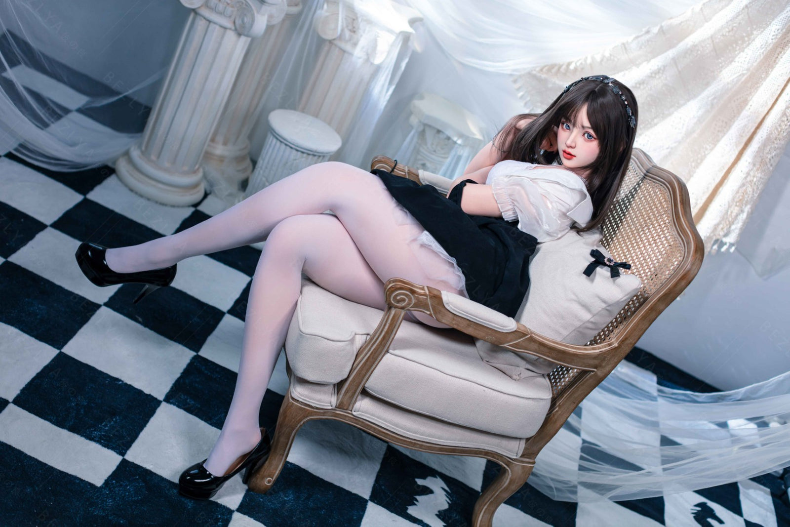 Convallaria-sekspop (Bezlya Doll 155 cm B-cup 2.1 siliconen)