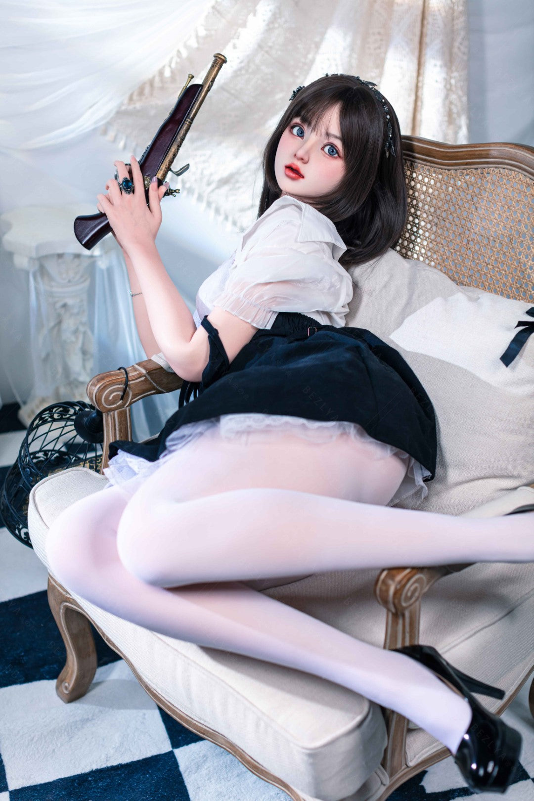 Convallaria-sekspop (Bezlya Doll 155 cm B-cup 2.1 siliconen)