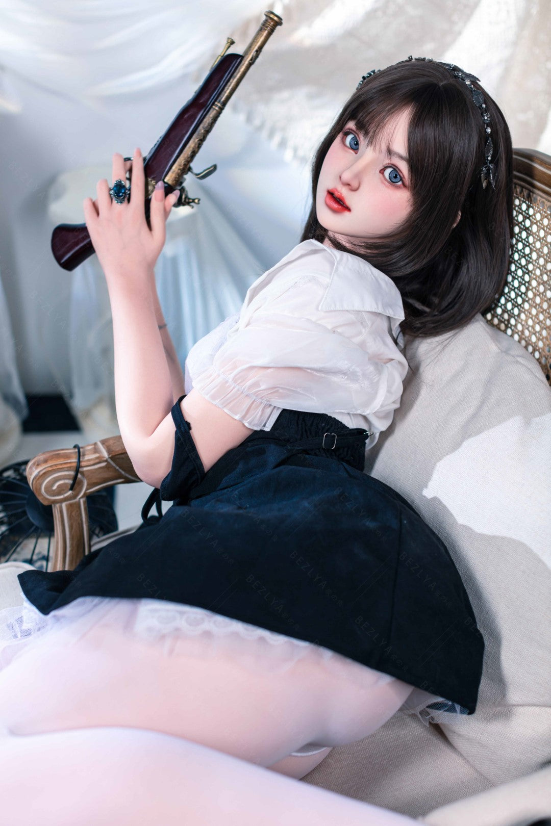 Convallaria-sekspop (Bezlya Doll 155 cm B-cup 2.1 siliconen)