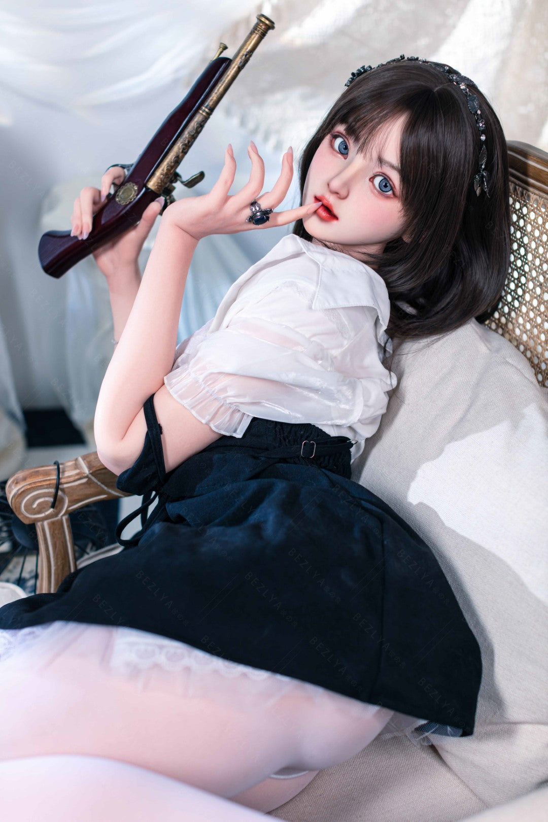 Convallaria-sekspop (Bezlya Doll 155 cm B-cup 2.1 siliconen)