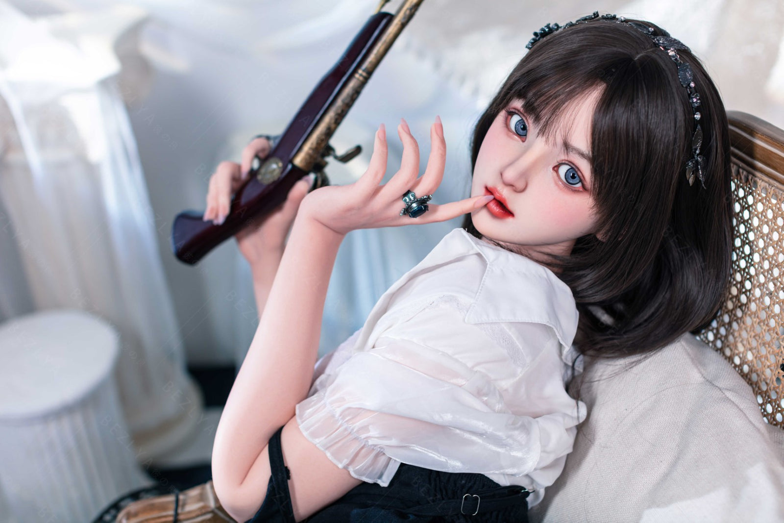 Convallaria-sekspop (Bezlya Doll 155 cm B-cup 2.1 siliconen)