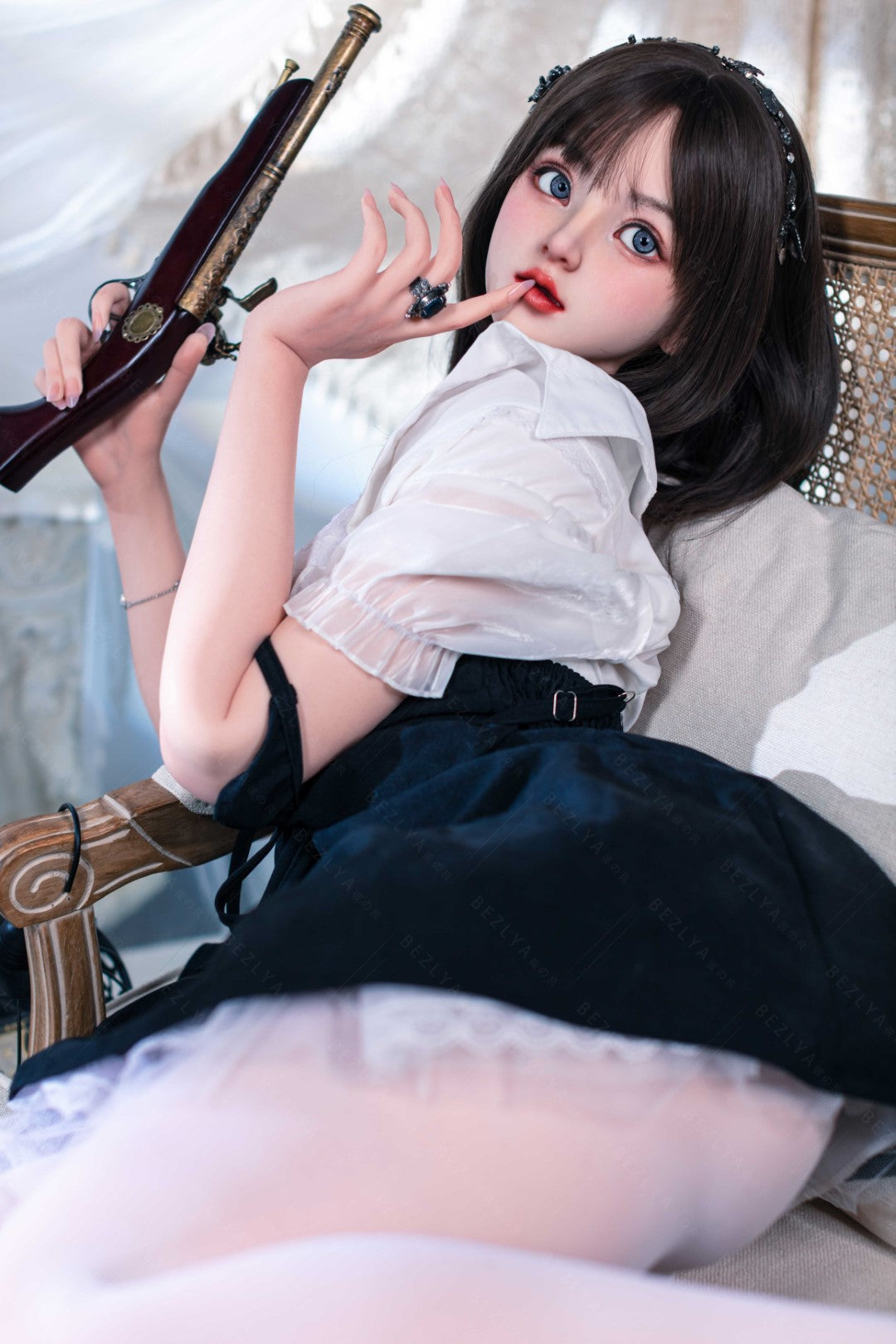 Convallaria-sekspop (Bezlya Doll 155 cm B-cup 2.1 siliconen)