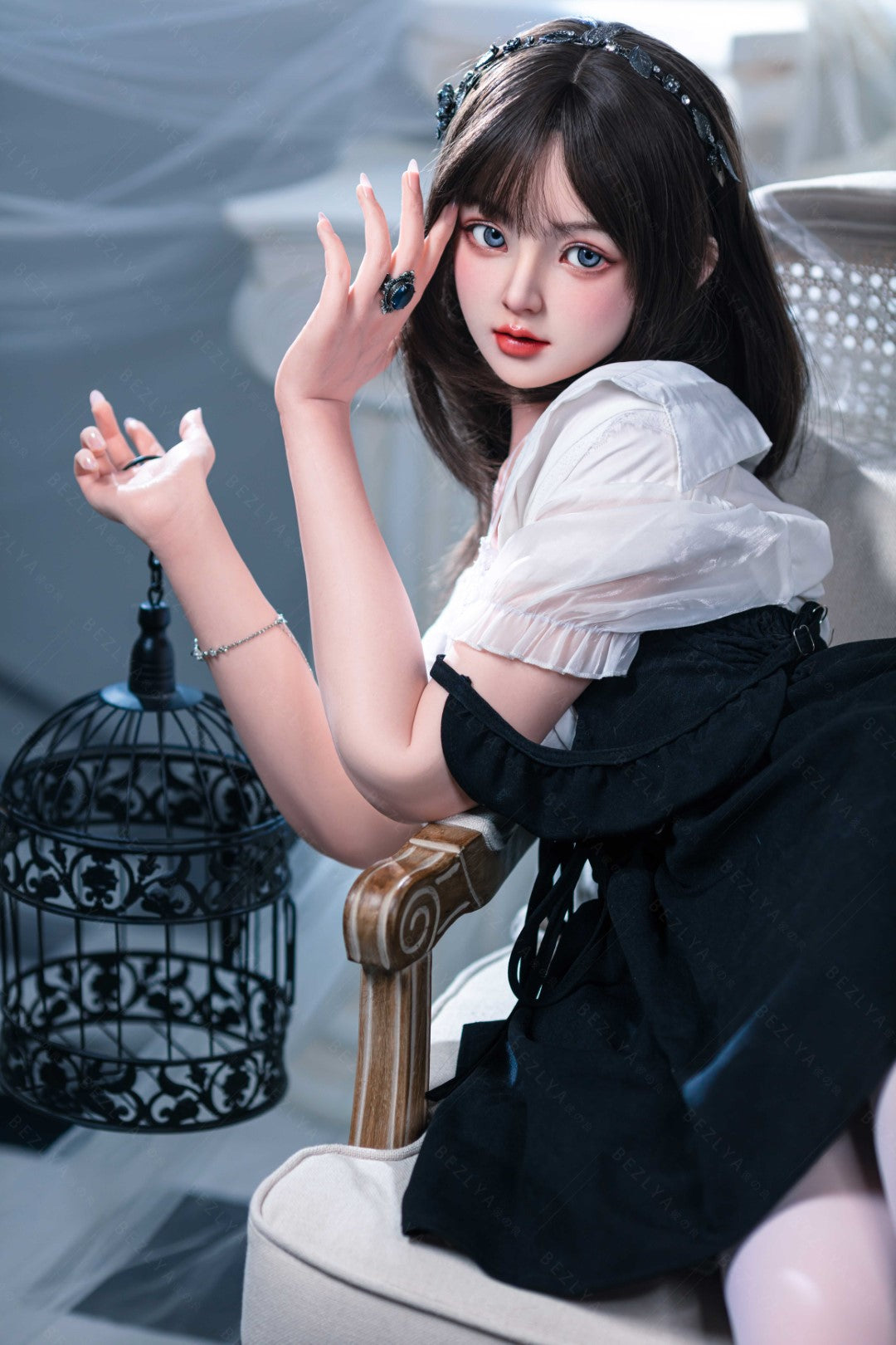 Convallaria-sekspop (Bezlya Doll 155 cm B-cup 2.1 siliconen)