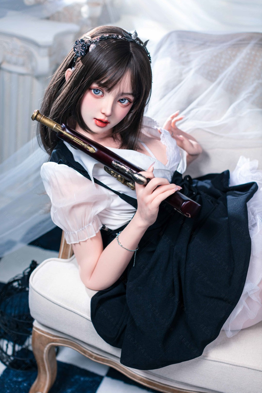 Convallaria-sekspop (Bezlya Doll 155 cm B-cup 2.1 siliconen)