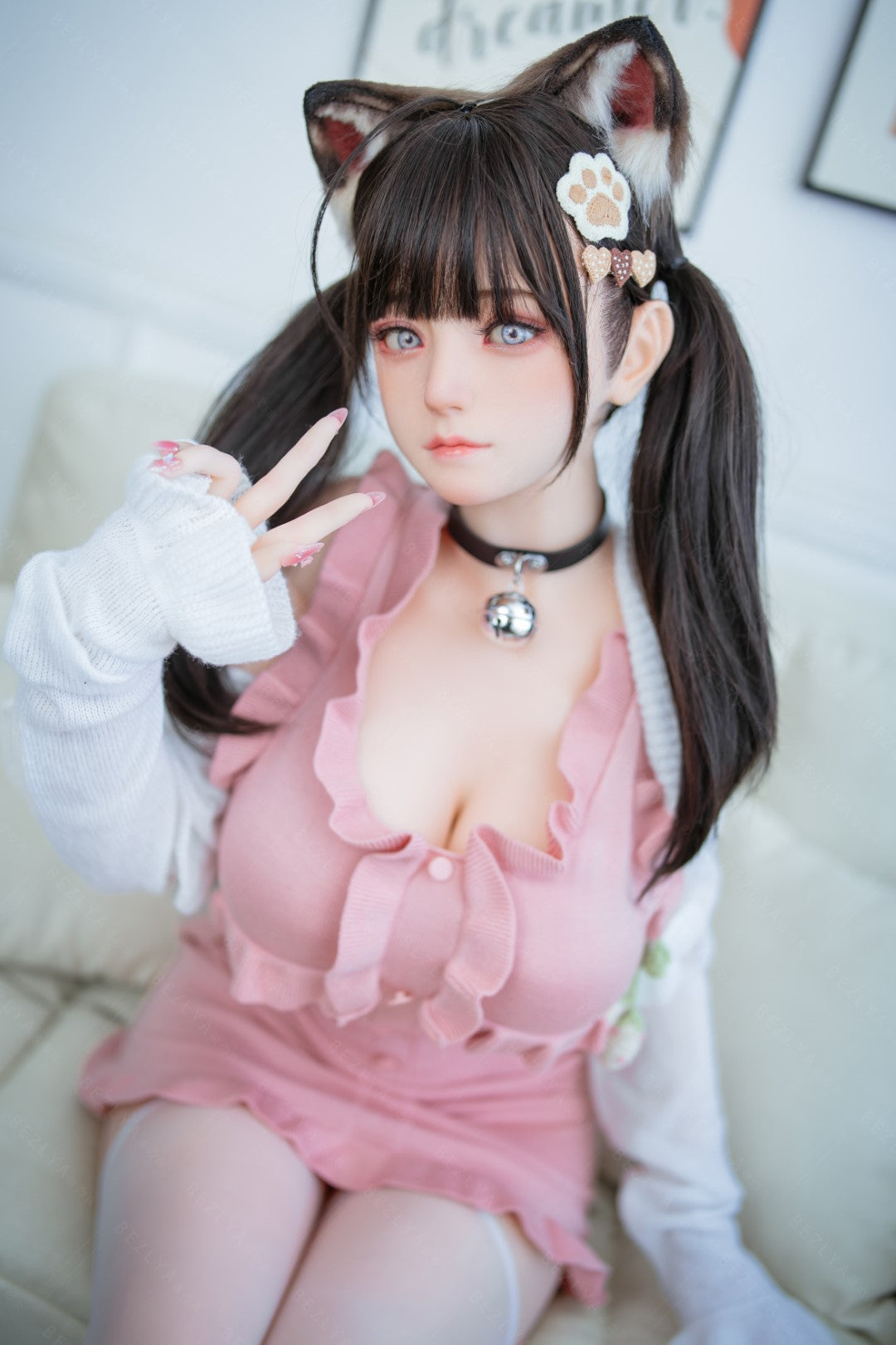 Campanula-sekspop (Bezlya Doll 155cm F cup 2.0 TPE+Siliconen)