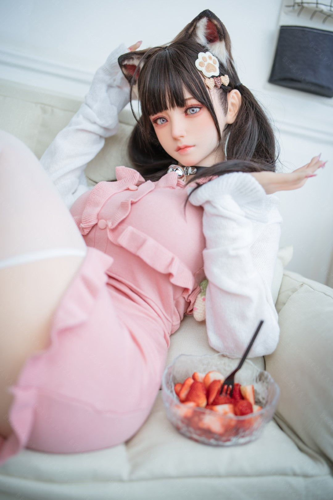 Campanula-sekspop (Bezlya Doll 155cm F cup 2.0 TPE+Siliconen)