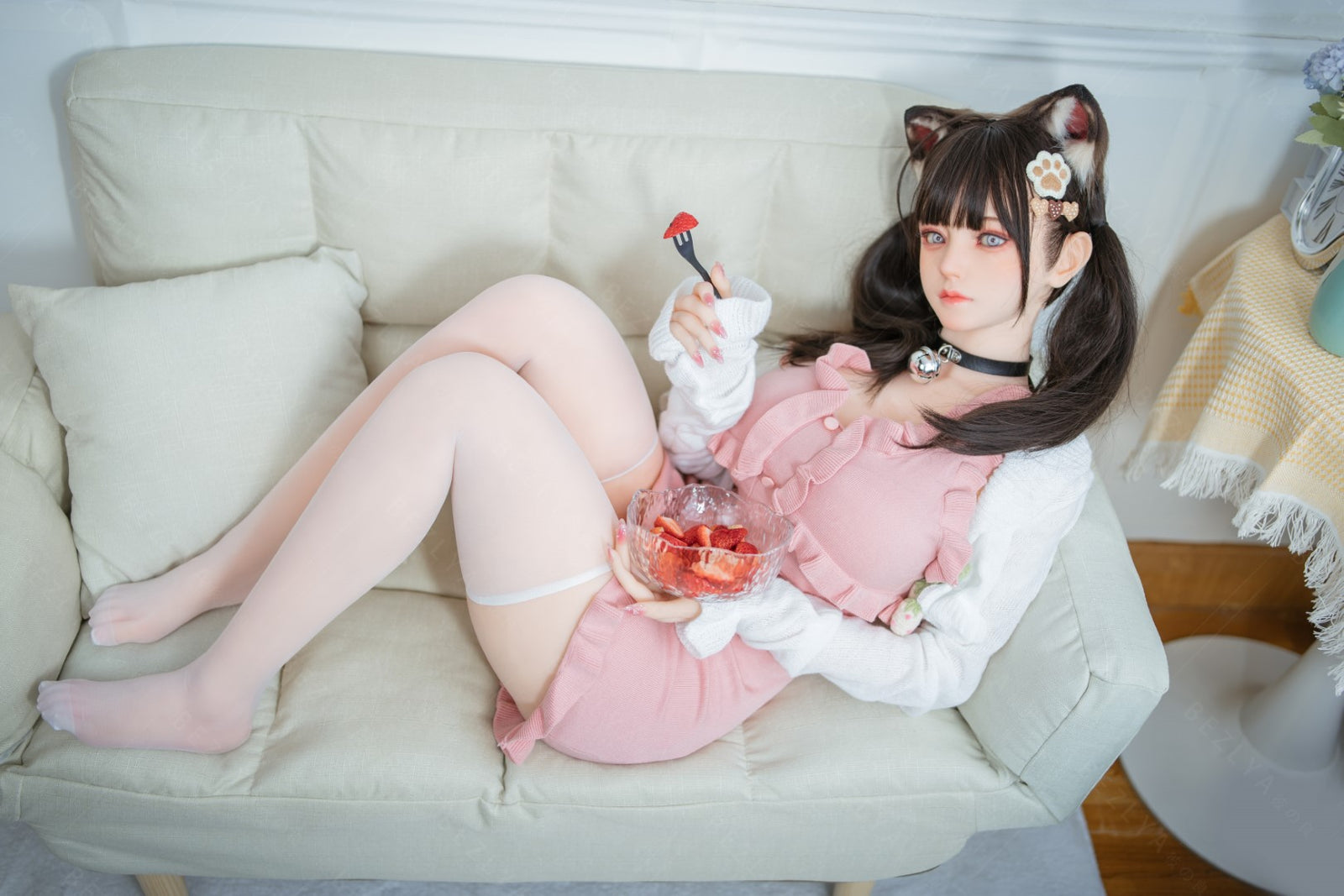 Campanula-sekspop (Bezlya Doll 155cm F cup 2.0 TPE+Siliconen)