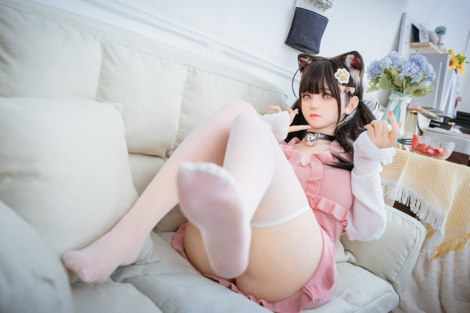 Campanula-sekspop (Bezlya Doll 155cm F cup 2.0 TPE+Siliconen)