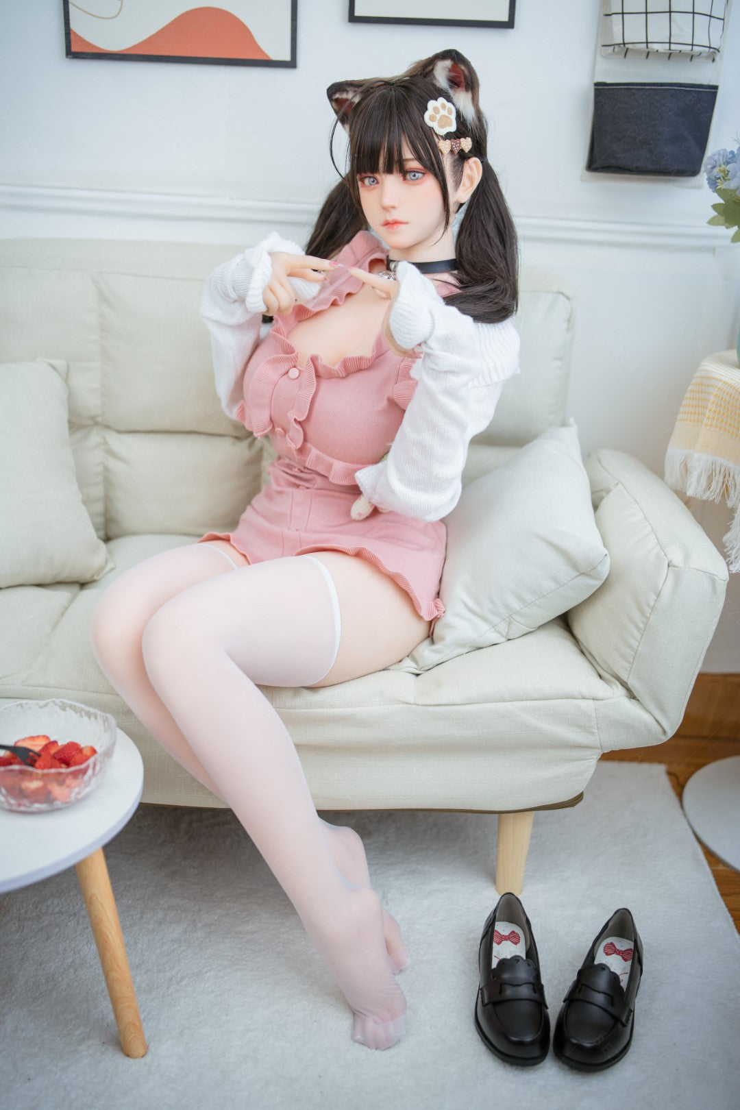 Campanula-sekspop (Bezlya Doll 155cm F cup 2.0 TPE+Siliconen)