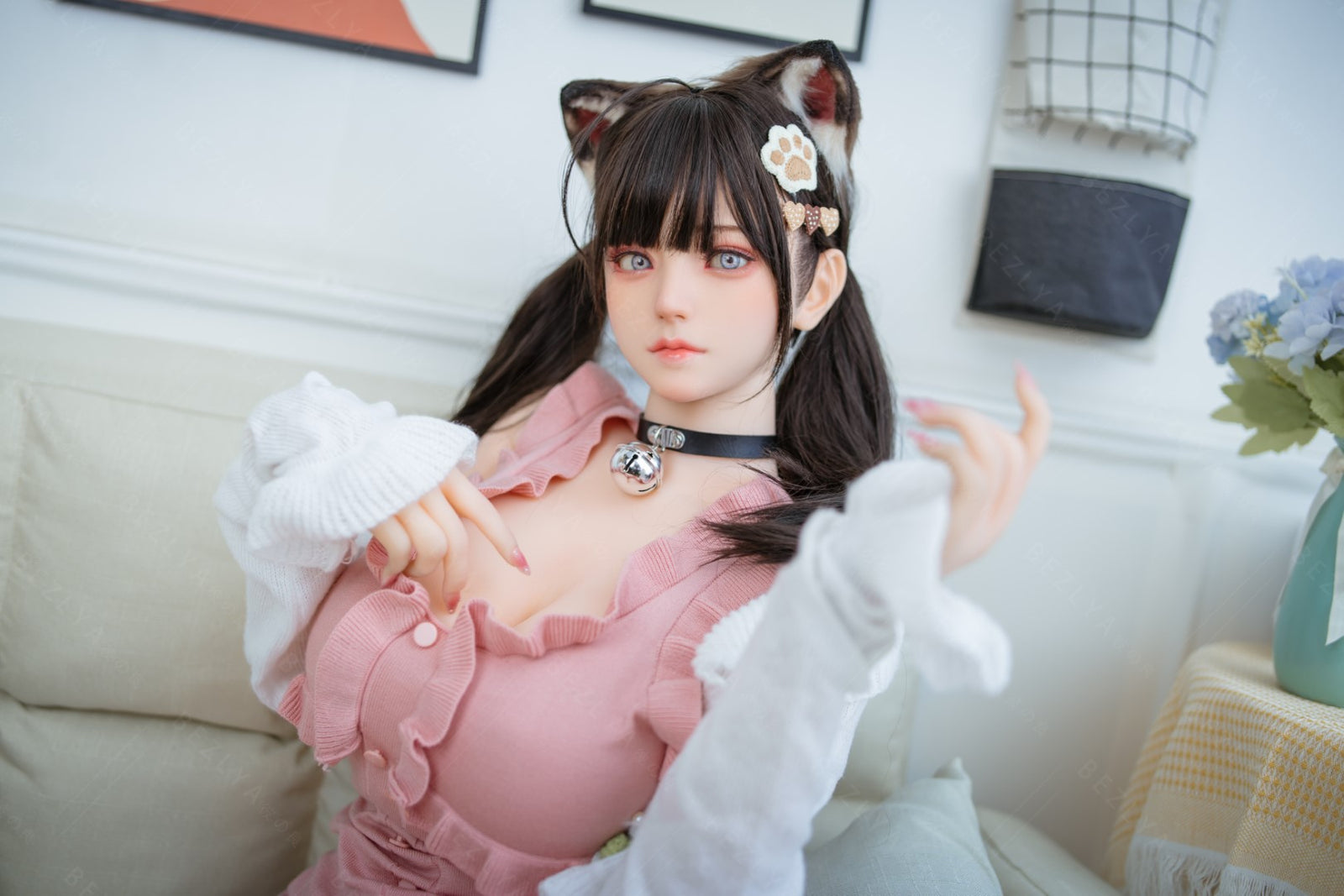 Campanula-sekspop (Bezlya Doll 155cm F cup 2.0 TPE+Siliconen)