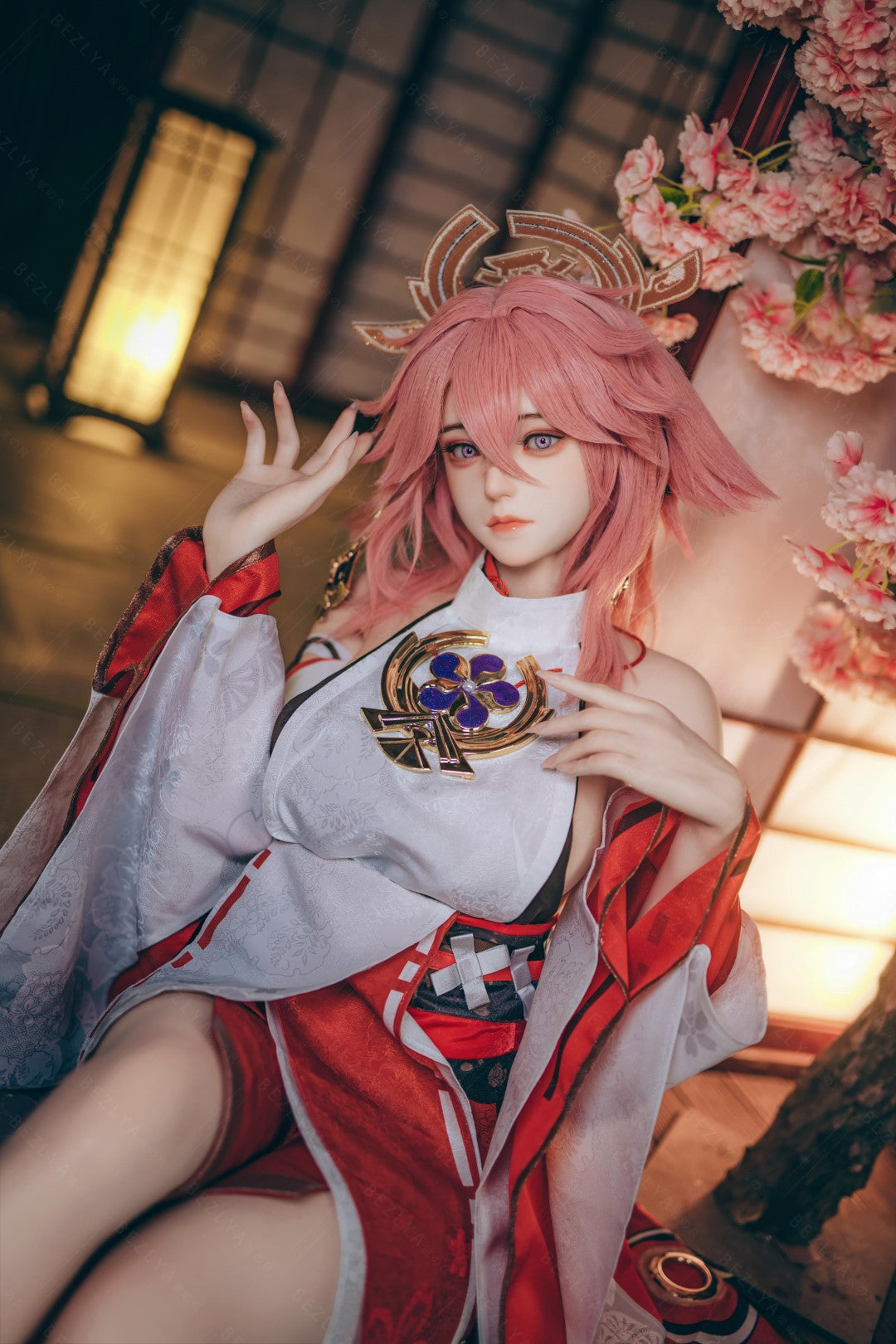 Yae Miko Sex Doll (Bezlya Doll 155 cm e-cup 2.2CF siliconen)