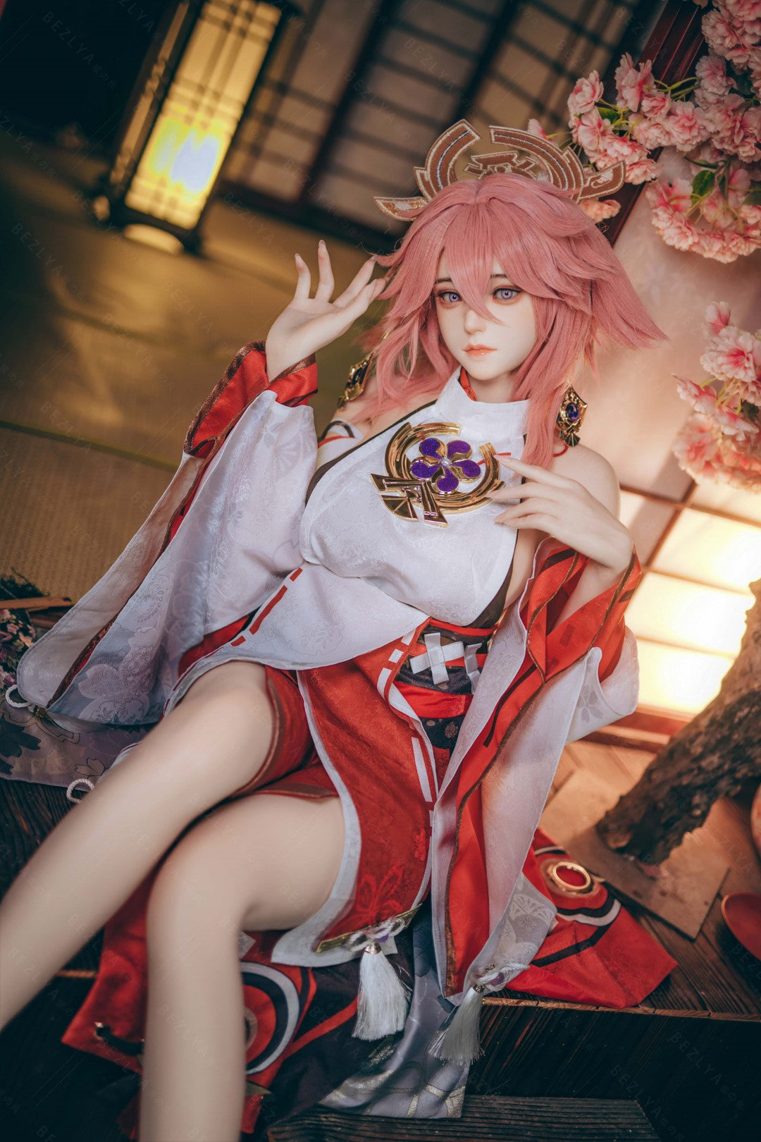 Yae Miko Sex Doll (Bezlya Doll 155 cm e-cup 2.2CF siliconen)